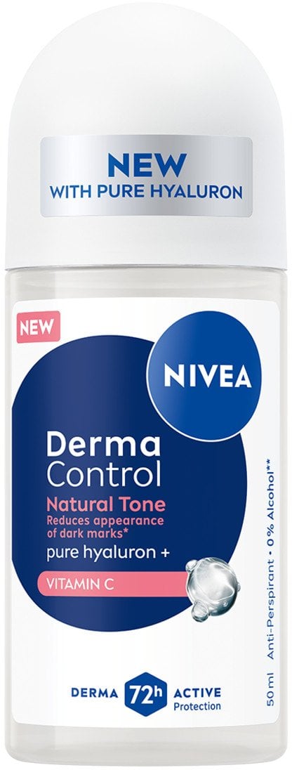 NIVEA_Derma Control Natural Tone antyperspirant roll-on 50ml