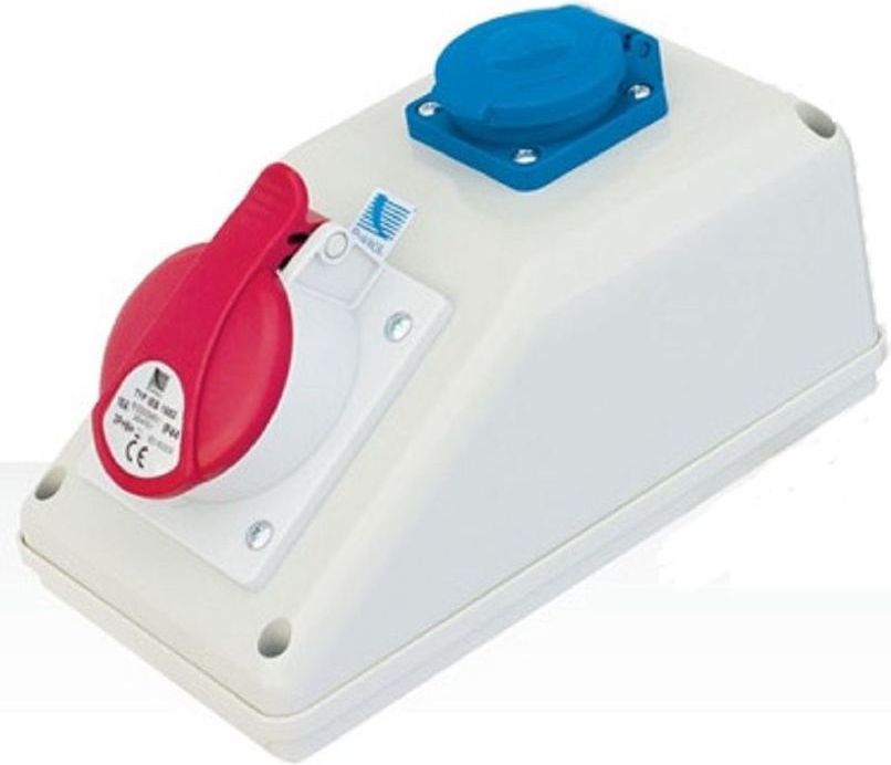 Pawbol Rozdzielnica stacjonarna R-BOX KOMPAKT 1x32A/5P 1x250V, wył. L/P (B.325LP)