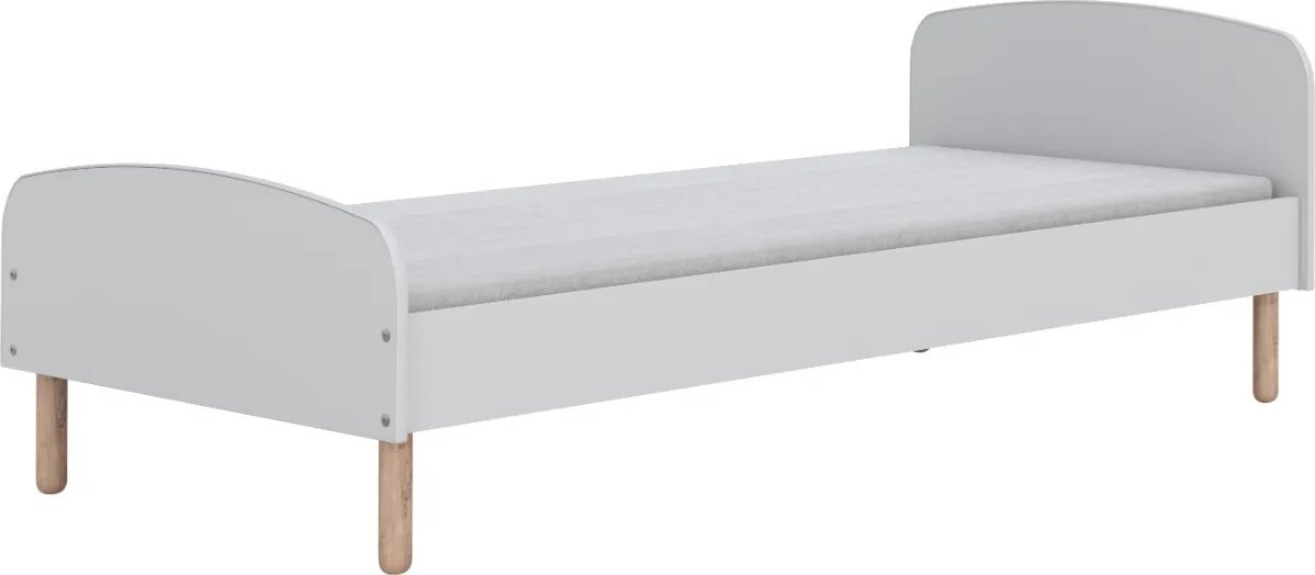 Łóżko młodzieżowe EMMA 200x90 białe KOCOT KIDS