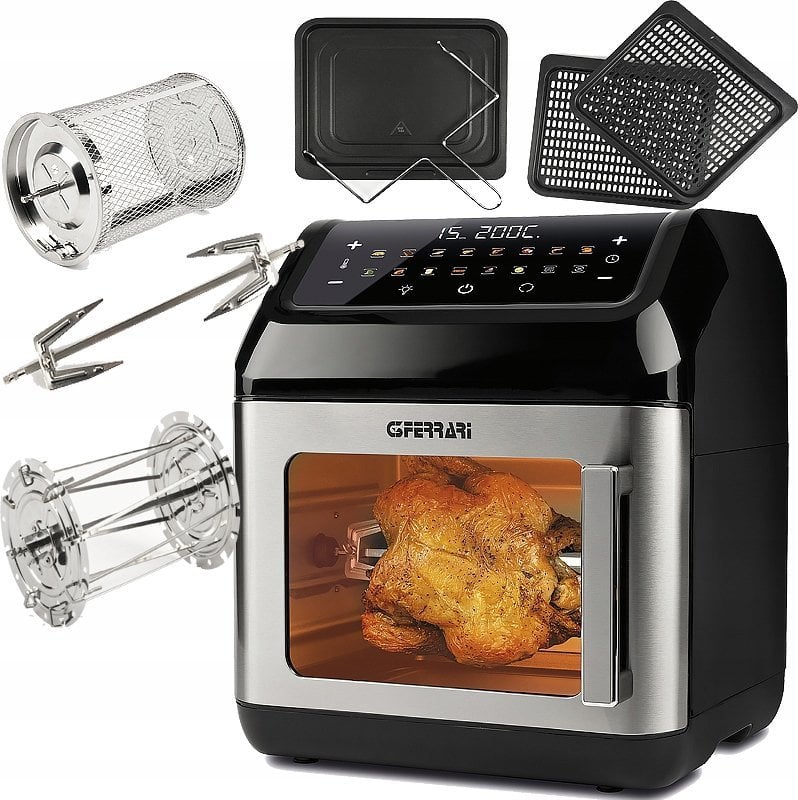 Frytkownica beztłuszczowa G3Ferrari Mini piekarnik air fryer G3Ferrari G10187 13L
