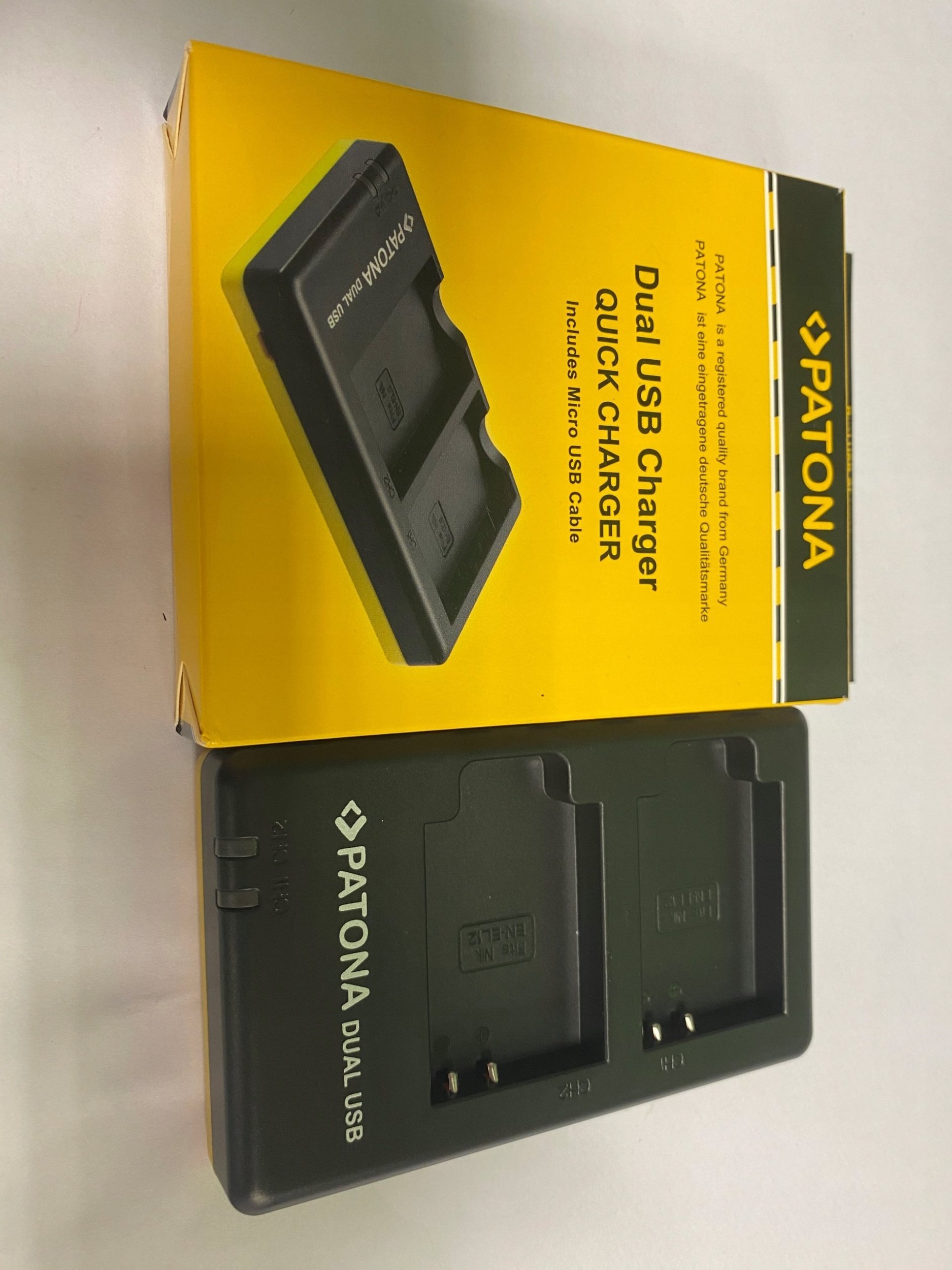 Patona PATONA nabíječka Foto Dual Quick Nikon EN-EL12 USB