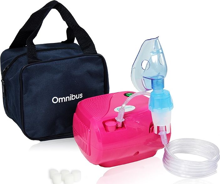 Omnibus Inhalator BR-CN116 różowy ciemny