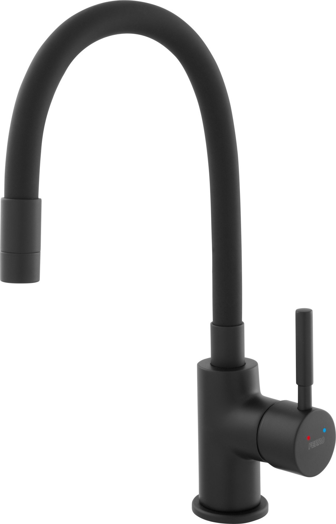 Bateria kuchenna Ferro Zumba Nero stojąca czarna (BZA4BLB)