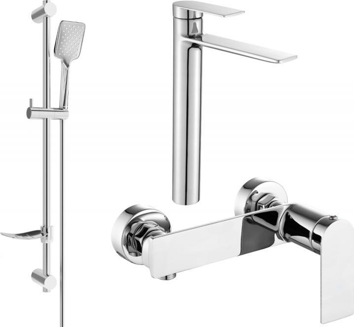 Bateria prysznicowa Mexen Mexen Zero DF62 zestaw prysznicowy, chrom - 71114DF62-00