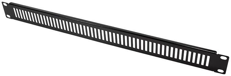 LogiLink Zaślepka wentylowana 19" 1U Czarna (PN111B)