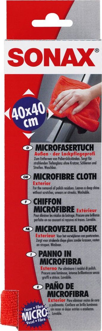 Sonax Sonax mikrofibra ściereczka do polerowania i czyszczenia 1szt uniwersalny