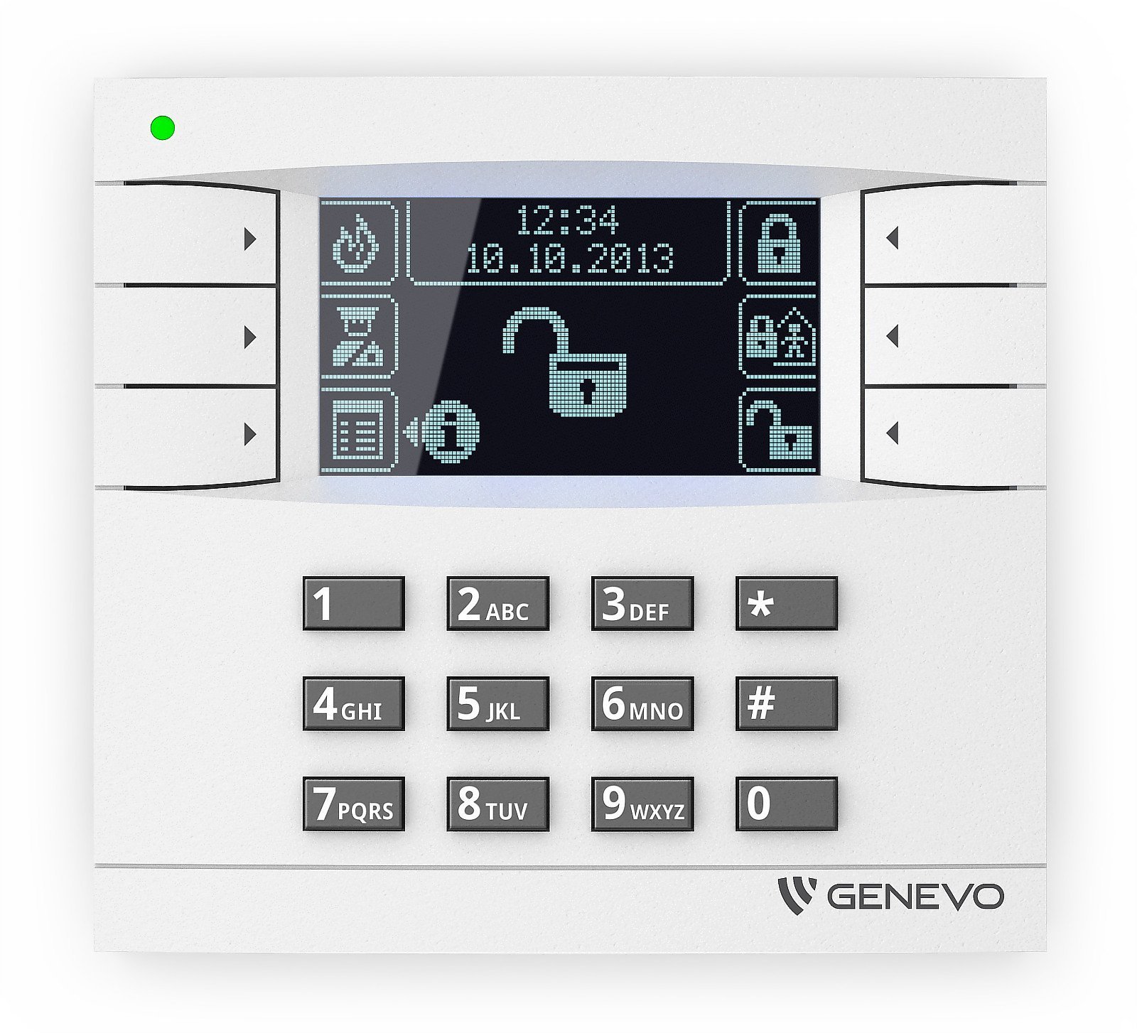 PRiMA LCD WH-BK Manipulator graficzny LCD do central GENEVO