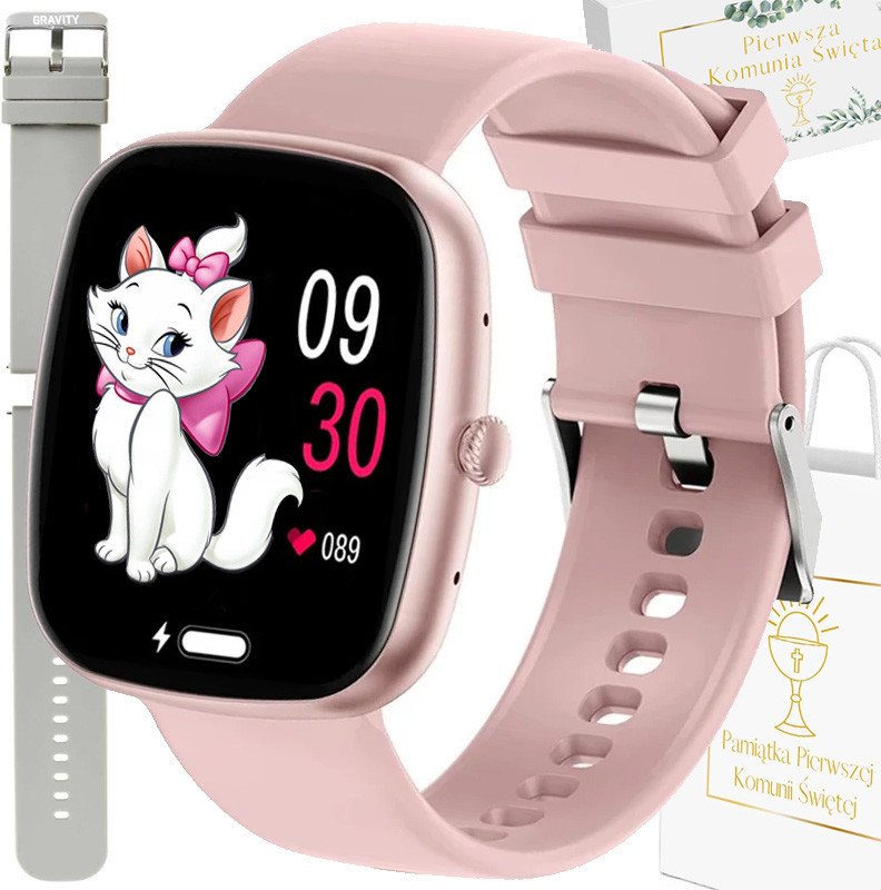 Zegarek dziecięcy komunijny SMARTWATCH GRAVITY GT18-2 original