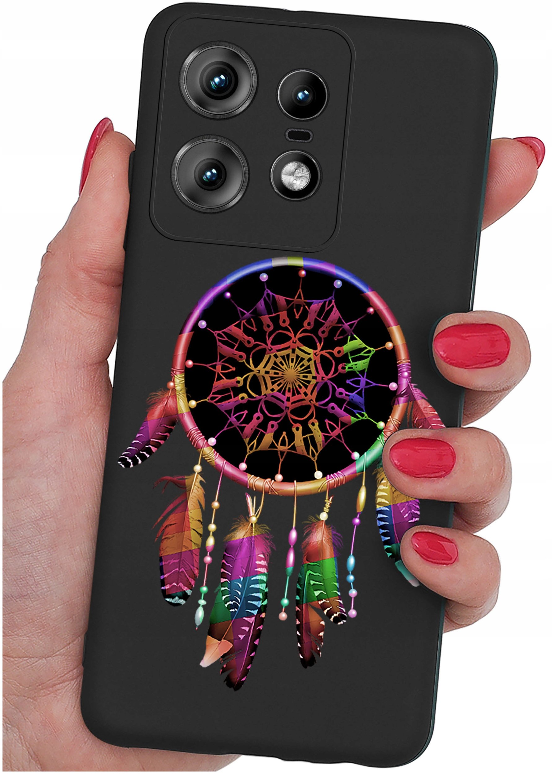 Etui do Motorola Moto EDGE 50 Pro WZORY |SILIKONOWE MATT CASE