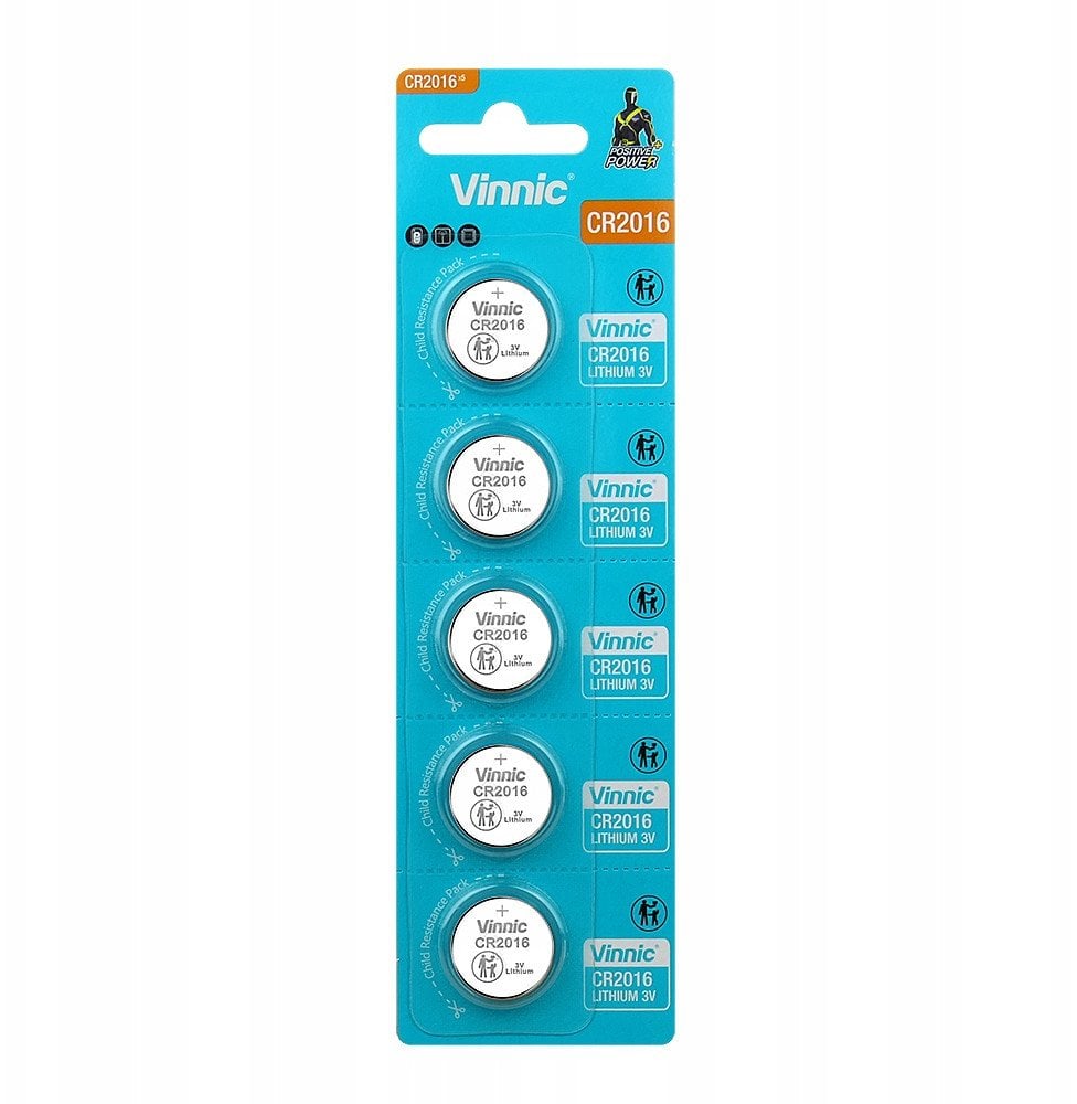 Baterie litowe CR2025 Vinnic 5 szt. [N]