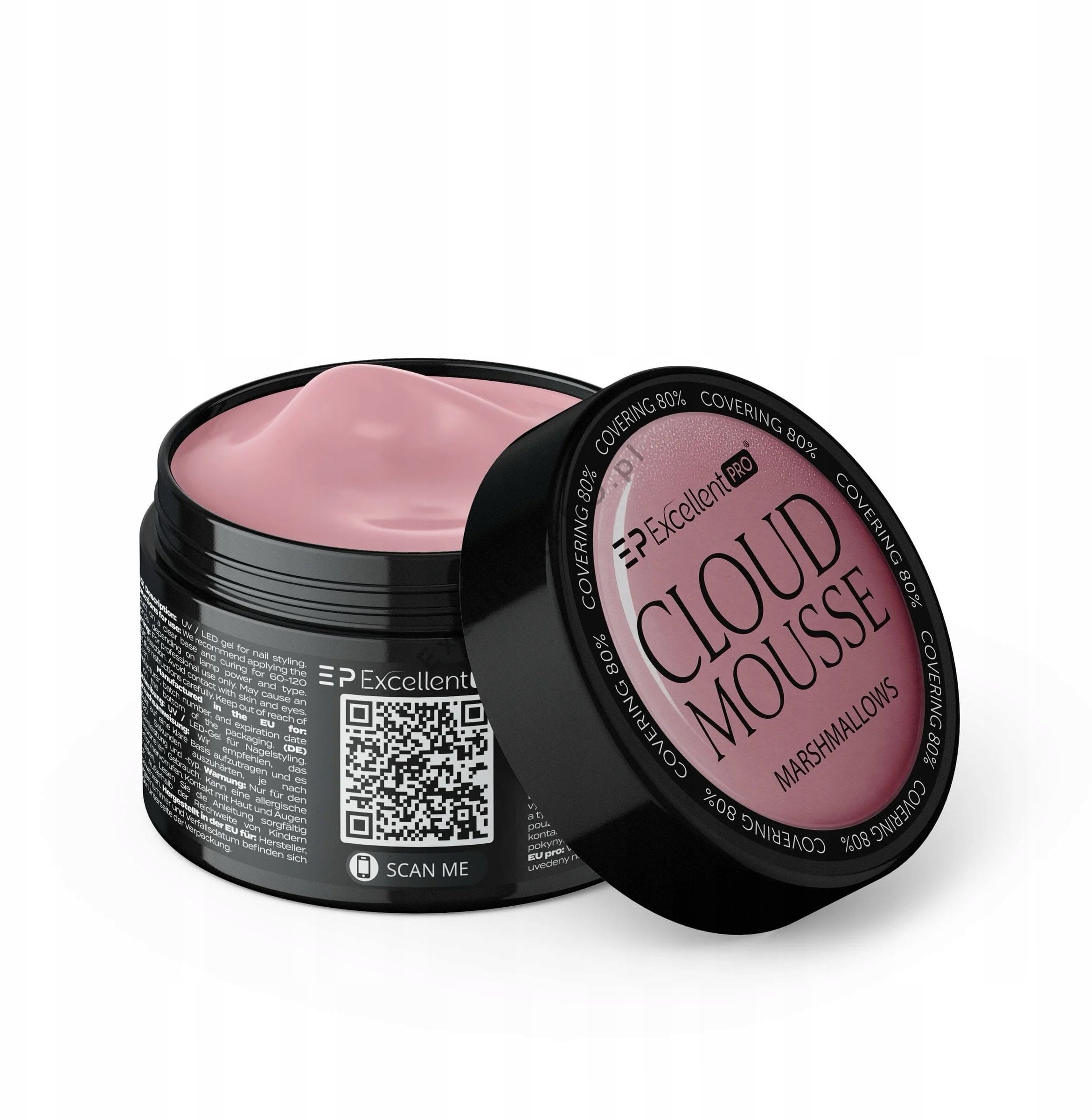 EXCELLENT PRO_Cloud Mousse żel budujący Marshmallows 50g