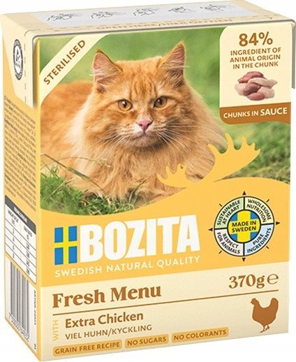 Bozita Fresh Menu Sterilised kurczak 370g