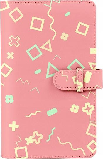 LoveInstant Album Na ZdjĘcia 96 Zdjęć Do Fuji Instax Mini 11 / 9 / 8 / 7 / 40 / Różowy Zygzak