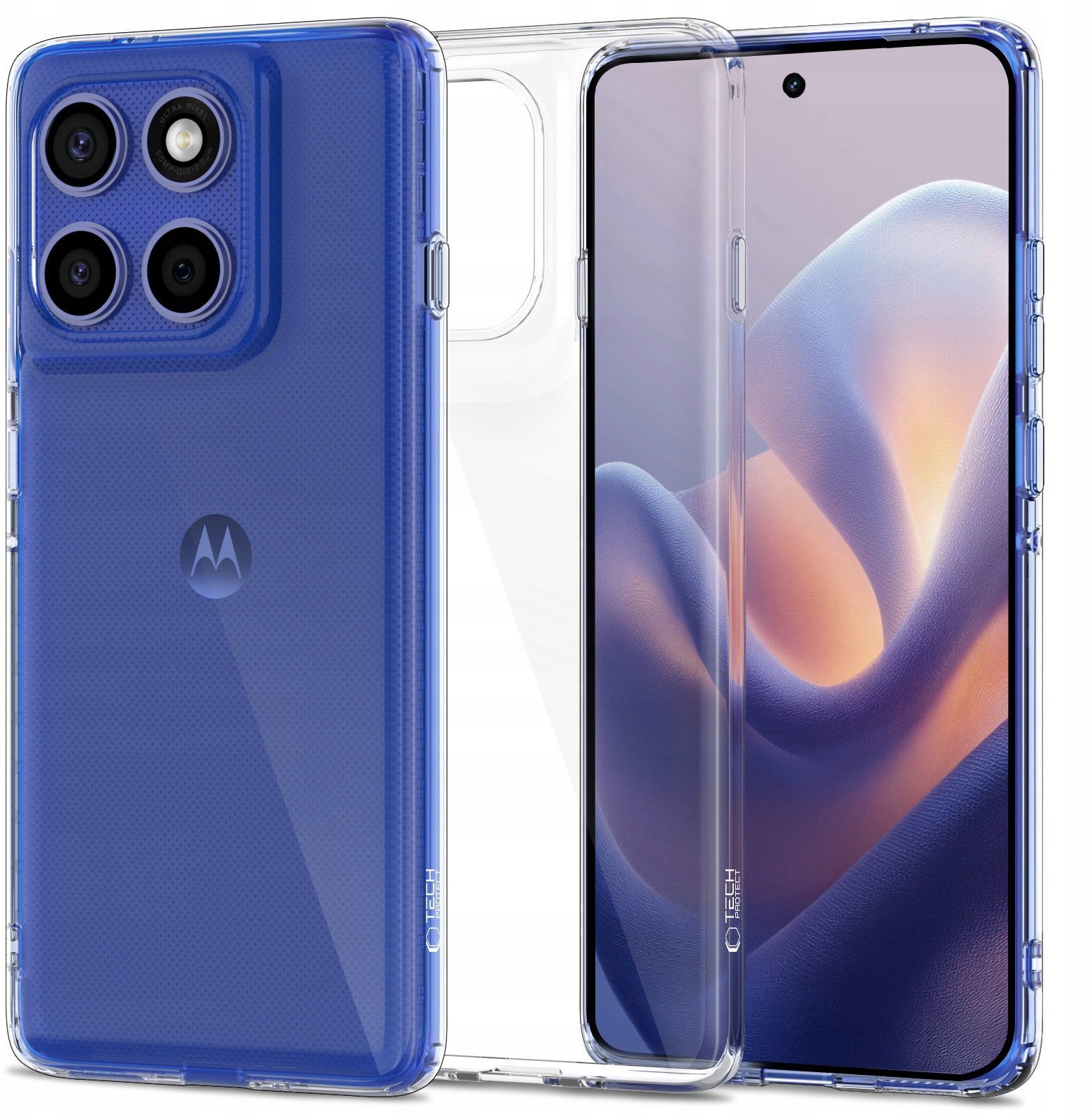 TECH-PROTECT FLEXAIR MOTOROLA EDGE 60 PRO CLEAR