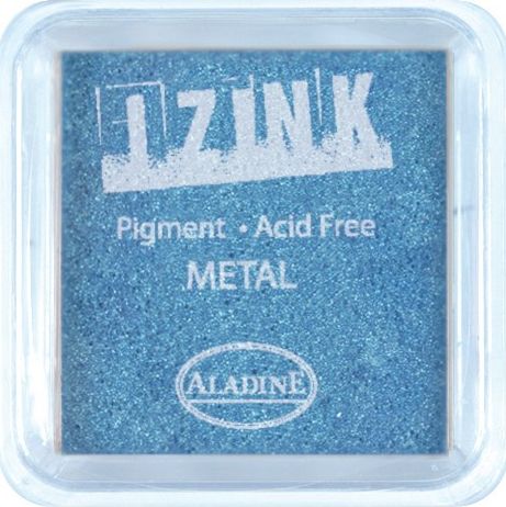 Aladine Tusz na papier do stempli niebieski met.