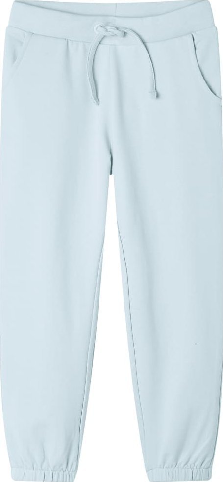 vidaXL Dziecięce spodnie dresowe, jasnoniebieskie, 92