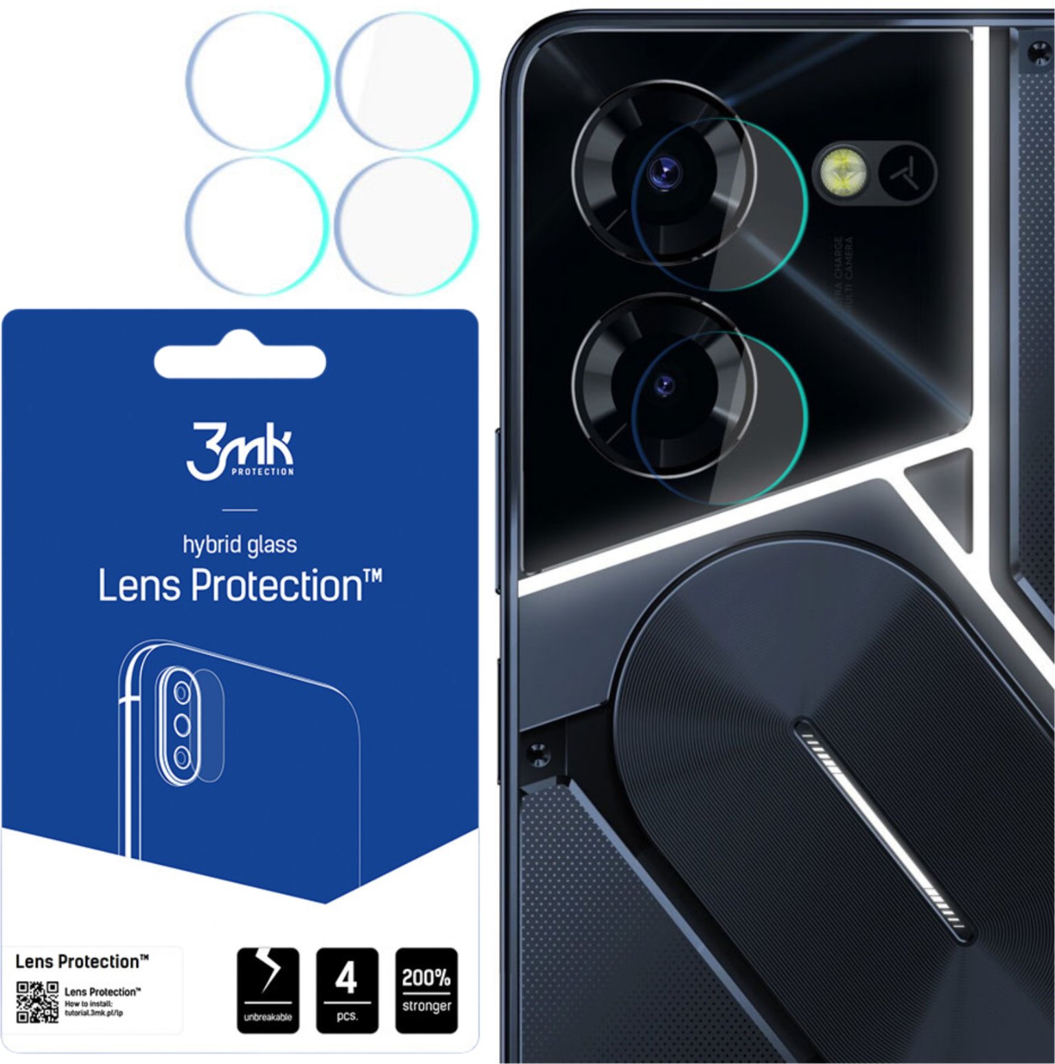 TECNO POVA 5 PRO 5G - 3MK LENS PROTECTION