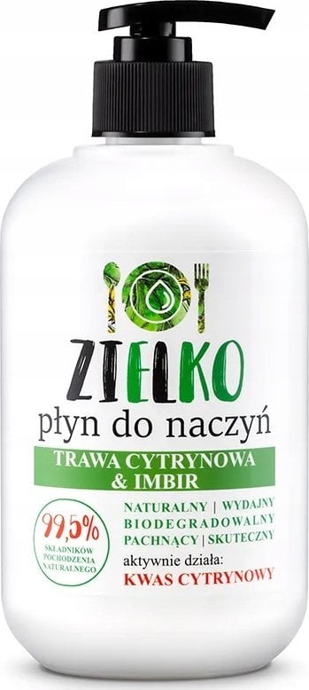 Zielko ZIELKO_Płyn do mycia naczyń Trawa Cytrynowa 500ml