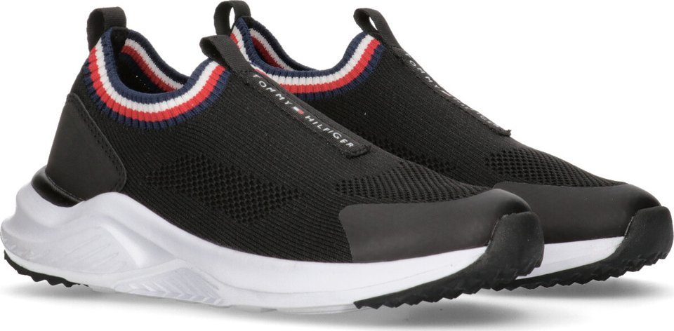 Tommy Hilfiger damskie buty sportowe LOW CUT EASY-ON SNEAKER BLACK T3A5-33057-1355999-999 36