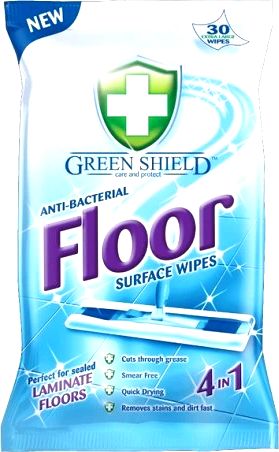 Green Shield Green shield Chusteczki nawilżane do podłóg 24szt. uniwersalny