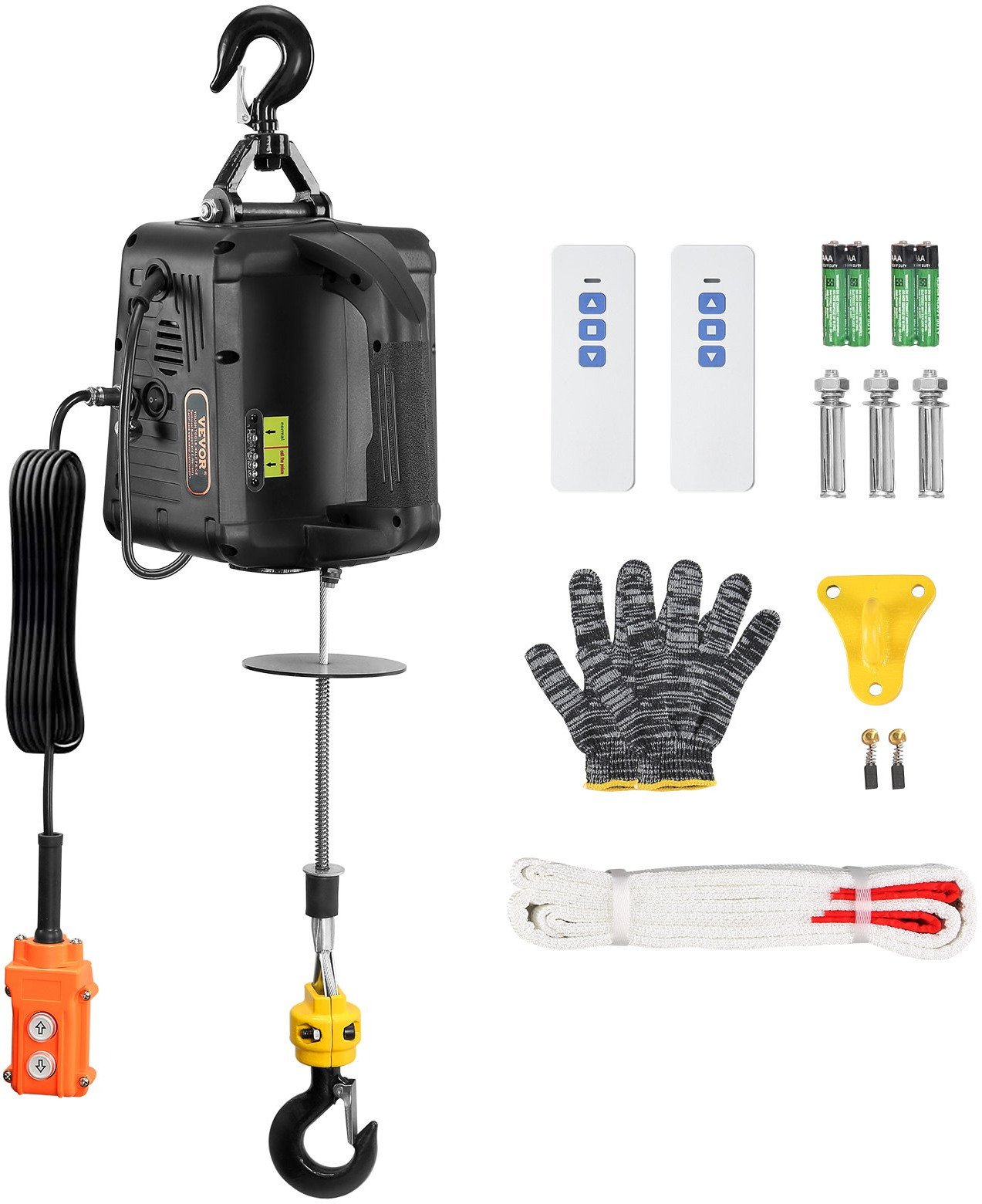 3-w-1 Przenośna Wciągarka Elektryczna 500 kg