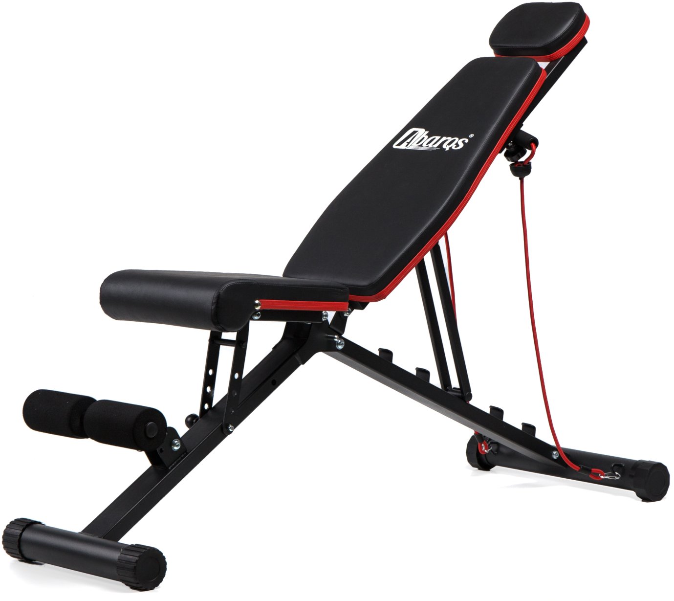 Abarqs Ławka treningowa do ćwiczeń skośna łamana LW-210