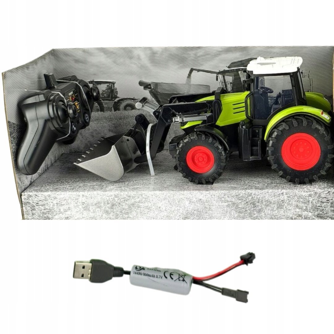 Traktor-spychacz na radio+pakiet 1357595 75957