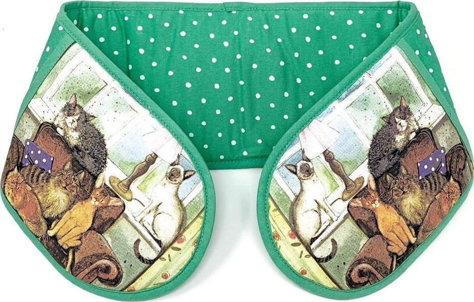 Rękawice kuchenne GLV19 Dom pełen kotów