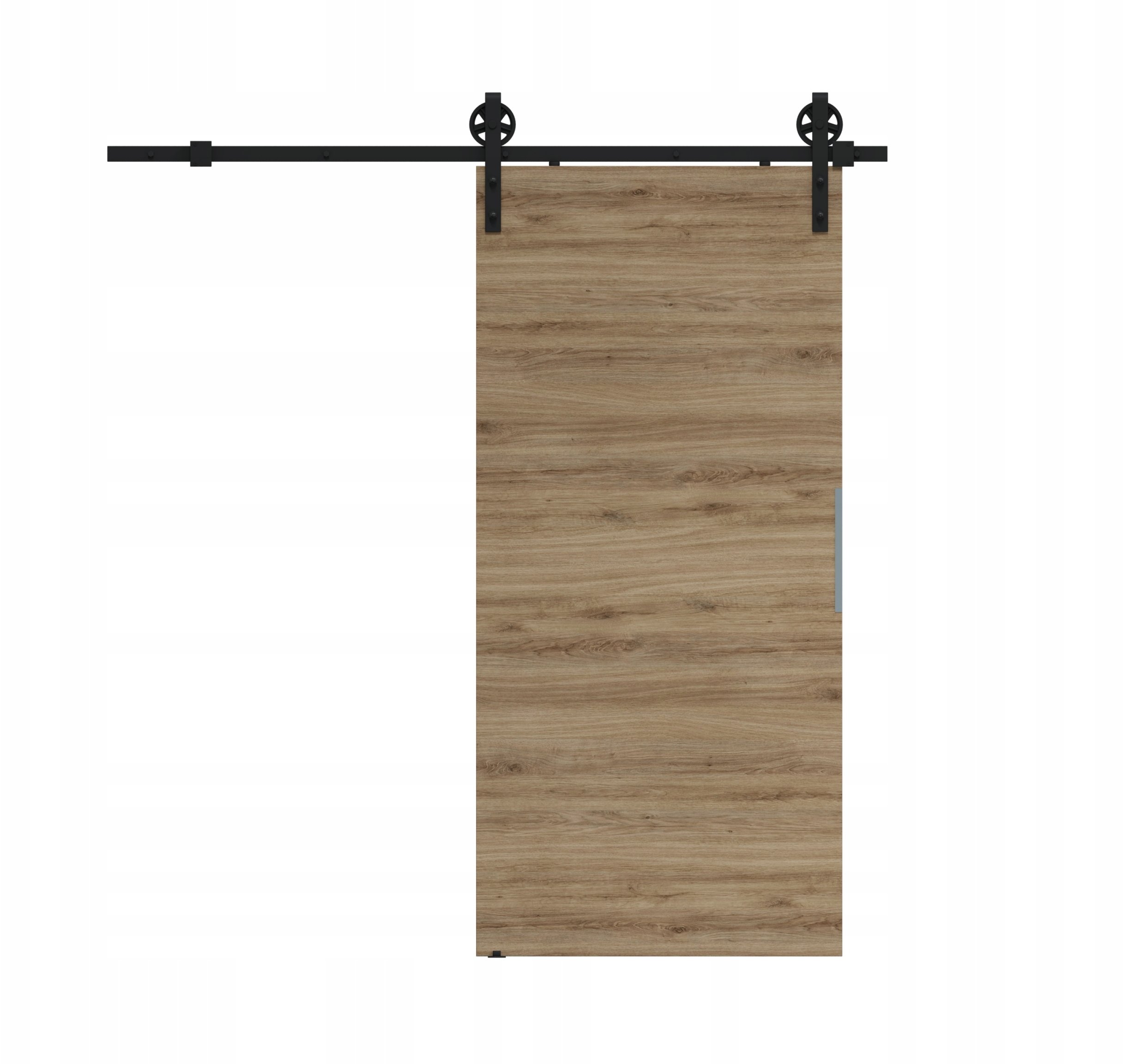 Homedoors Drzwi przesuwne 70 ścienne ALFA LOFT A 04 Dąb Tajga 74 + system przesuwany