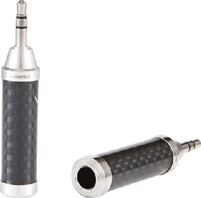 Adapter AV Furutech ADL Jack 3.5mm - Jack 6.3mm czarny