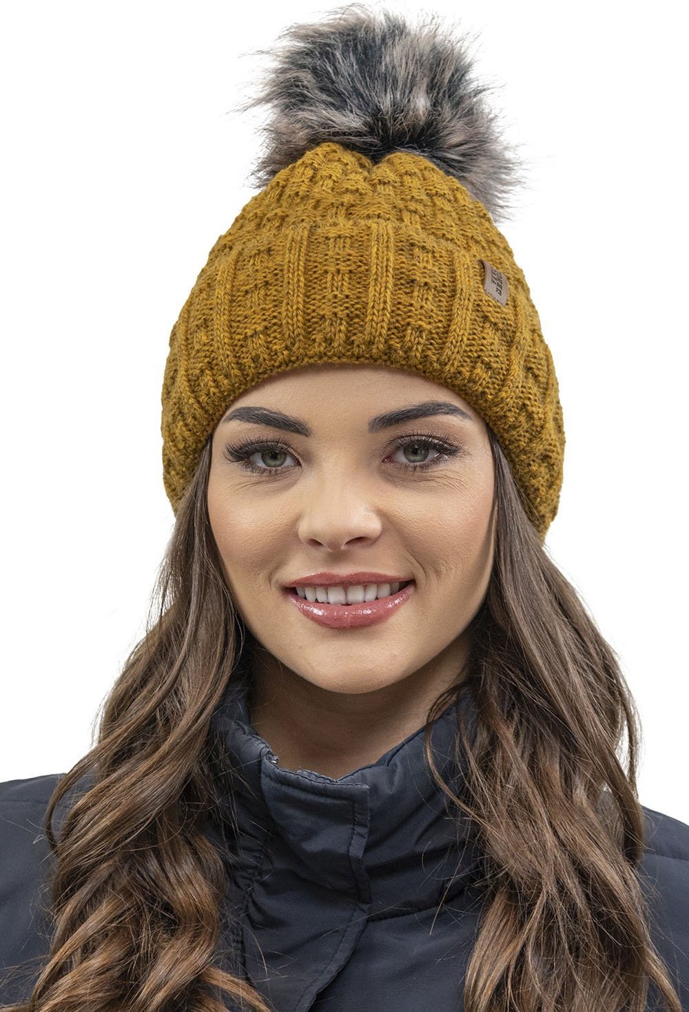 Vivisence Vivisence 7015 ciemny żółty UNI Nakrycie głowy czapka