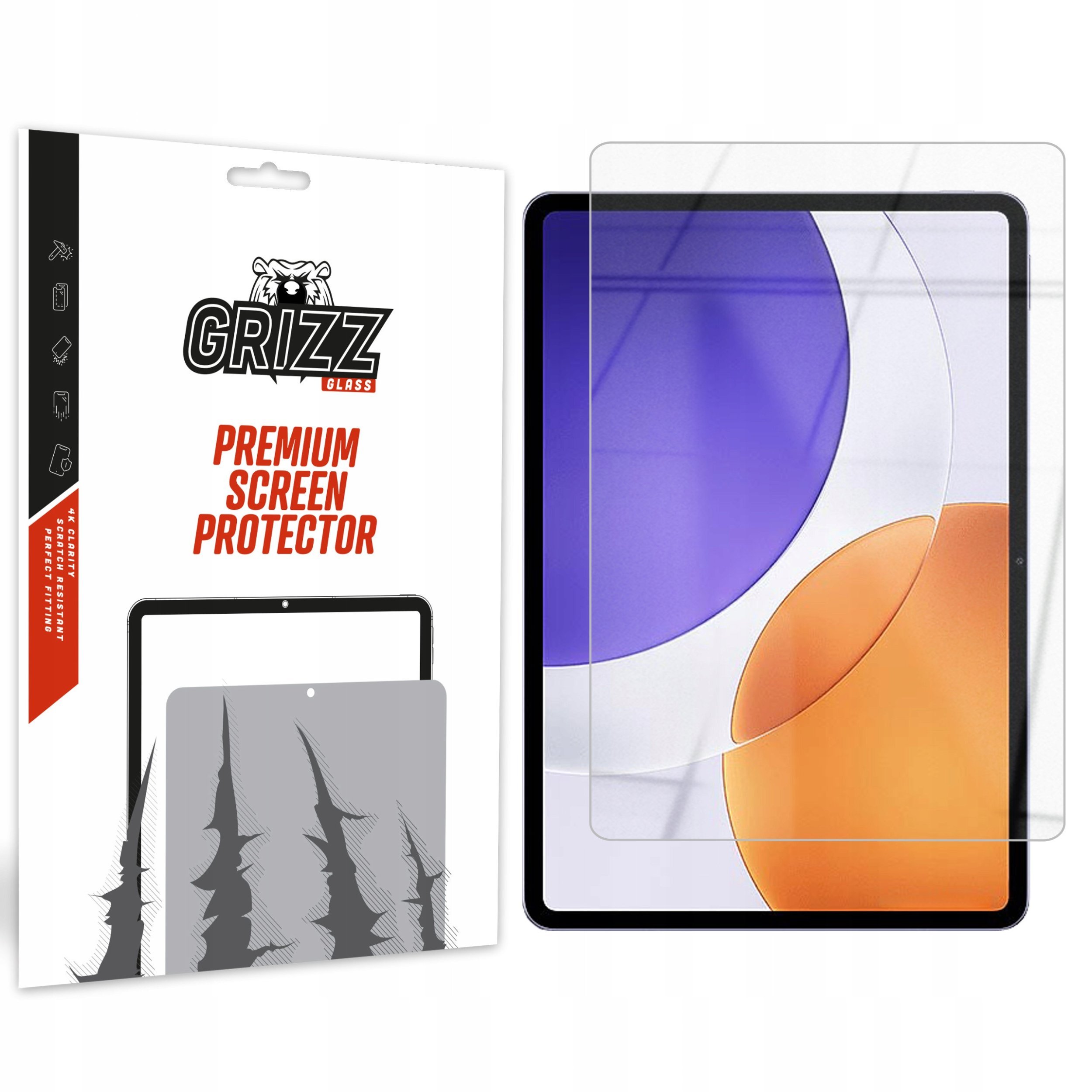 Szkło hybrydowe GrizzGlass HybridGlass do Xiaomi Pad 7S Pro 12,5"