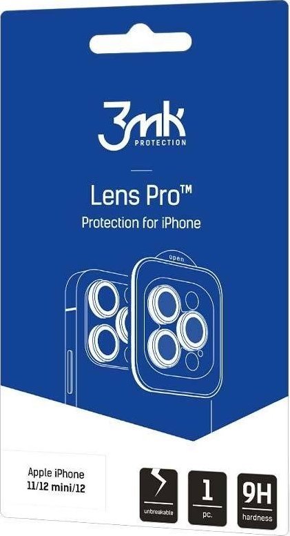 3MK Ochrona na obiektyw Samsung Galaxy S22 Ultra 5G - Lens Protection Pro Black
