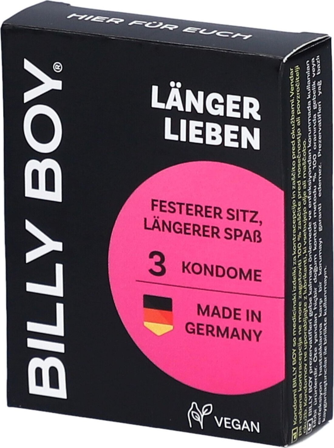 Billy Boy condom Endurance 3pcs