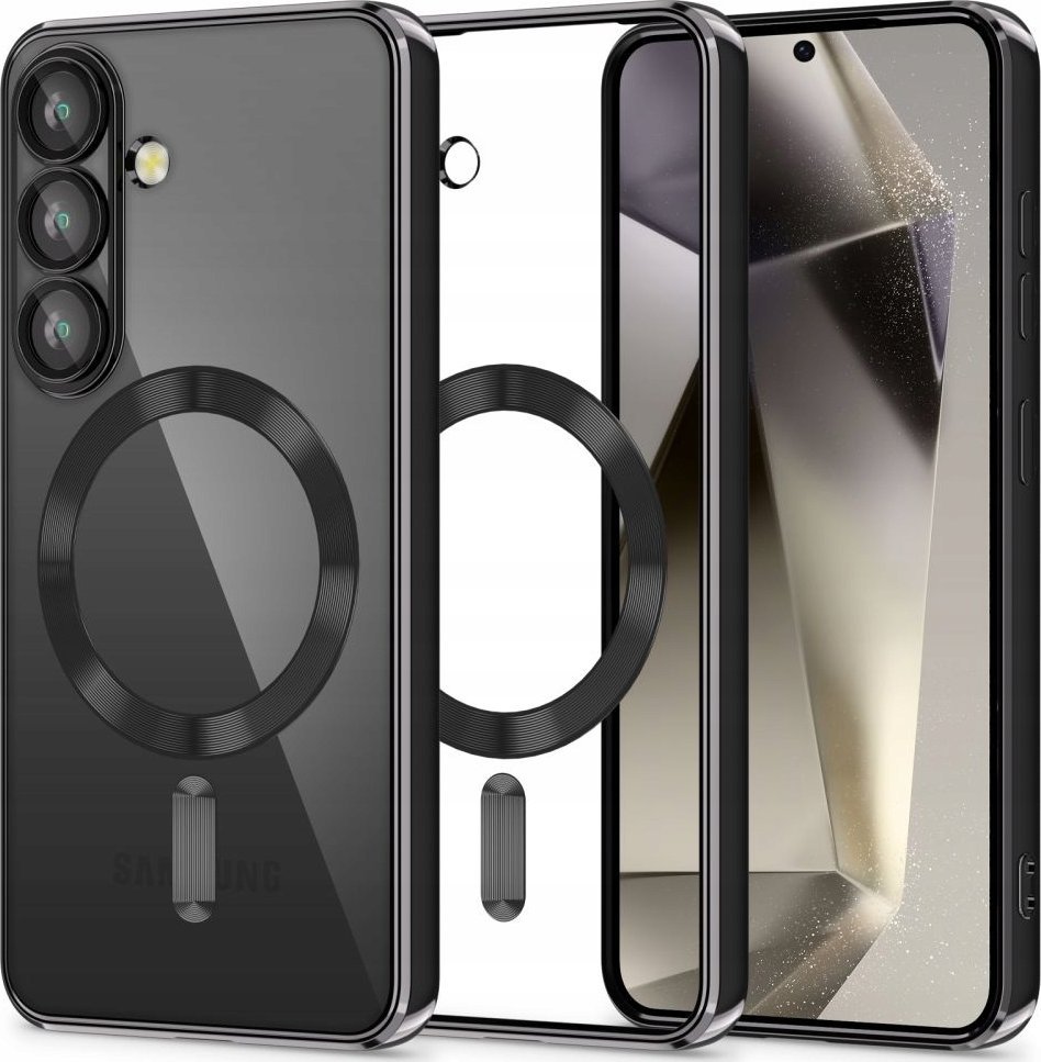 TECH-PROTECT MAGFLEX MAGSAFE GALAXY S25 SHINY BLACK