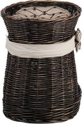 WickerPL CARI BUDA DLA KOTA LEŻAK DLA ZWIERZĄT DOMEK DLA KOTA Z WIKLINY PIĘTROWY Z PODUSZKAMI 50X40 H45 CM