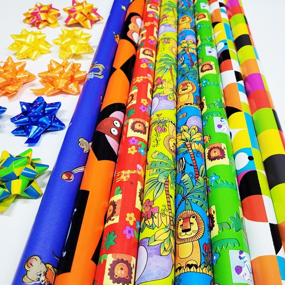 Fastima Zestaw świąteczny do pakowania 57cmx2m 8x2m ZST58