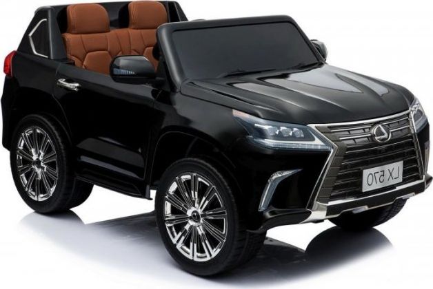Import SUPER-TOYS LEXUS LX-570 LAKIER, MIĘKKIE KOŁA, MIĘKKIE SIEDZENIE, PEŁNA OPCJA 2X12V/LX570