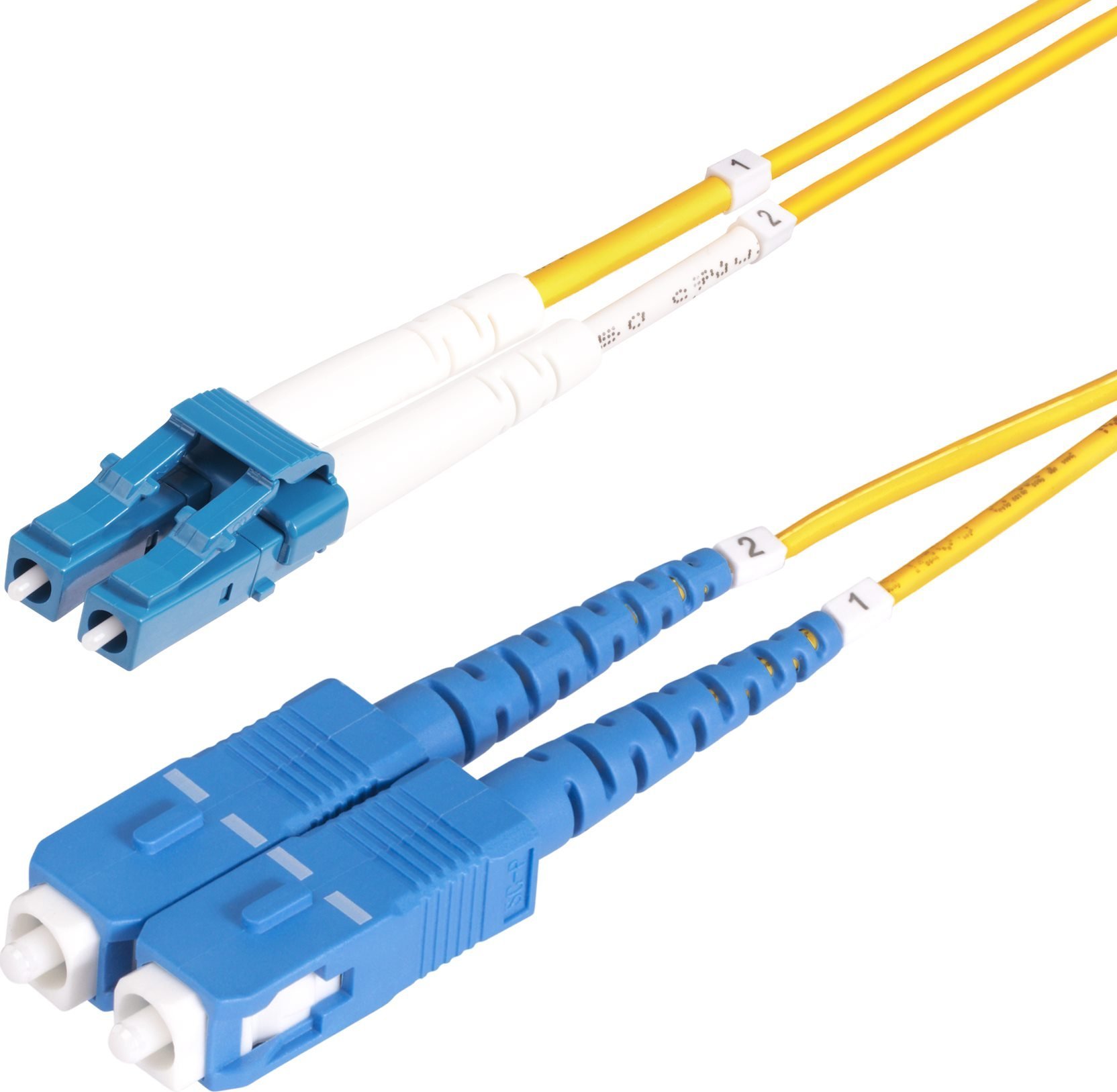 StarTech StarTech SMLCSC-OS2-20M kabel InfiniBand / światłowodowy LC SC Żółty
