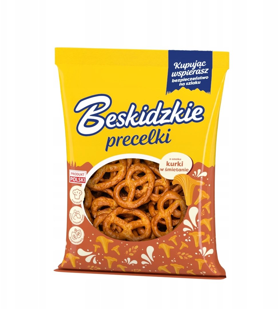 Aksam Precelki o smaku kurki w śmietanie 120g