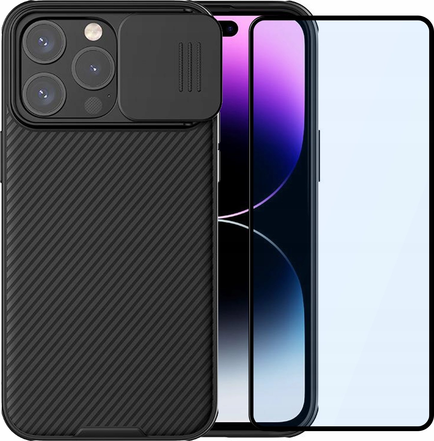 Nillkin ETUI DO IPHONE 13 PRO PANCERNE OBUDOWA NA APARAT CAMSHIELD PRO SZKŁO 5D