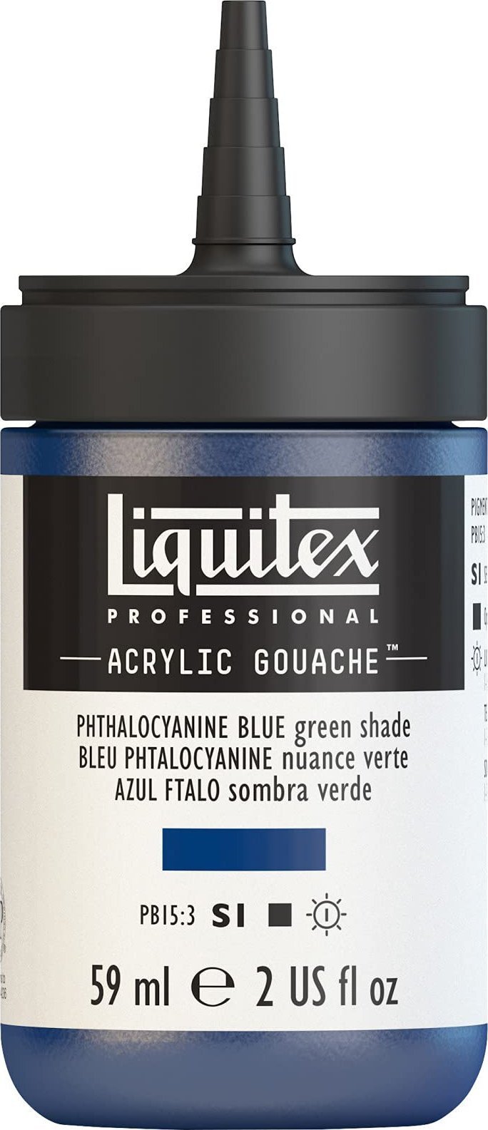 SmartMax LQX Acrylic Gouache 59ml Phthalo blue gr sh 316