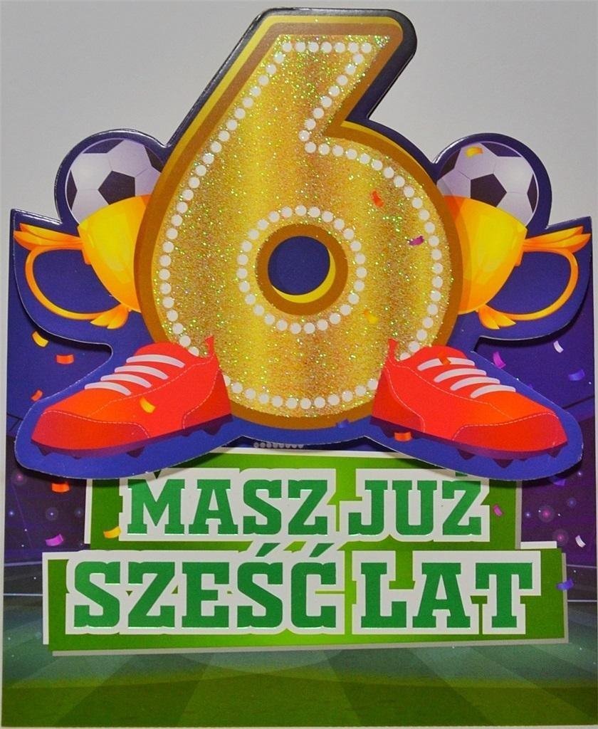 Yeku Karnet Urodziny 6