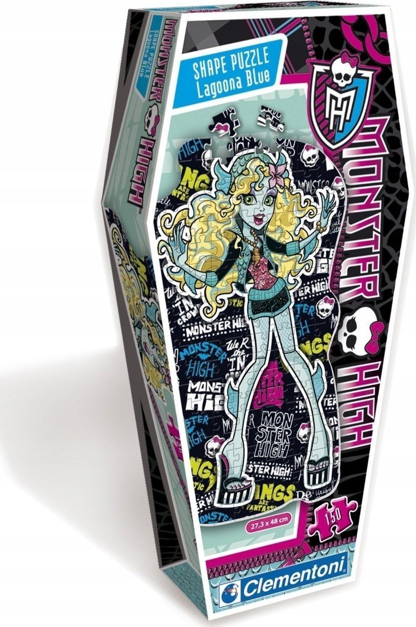 Clementoni Clementoni, Monster High, Shaped, Puzzle, 275330, Unisex, 5 - 7 years, 150 pcs Unisex
