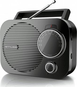 Radio Muse Muse M-050 R Portable radio, AUX in, Black