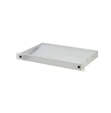 Deflektor powietrza SCHROFF 1 U do tacy wentylatora 19, 3 wentylatory, perforowany z przodu, 193 mm, RAL 9006