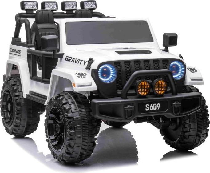 Super Toys NAJNOWSZY DZIP NA AKUMULATOR GRAVITY 24V, 4 SILNIKI, DLA 2 DZIECI/S609
