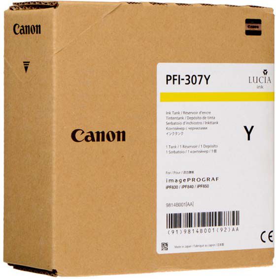Tusz Canon PFI307Y (yellow)