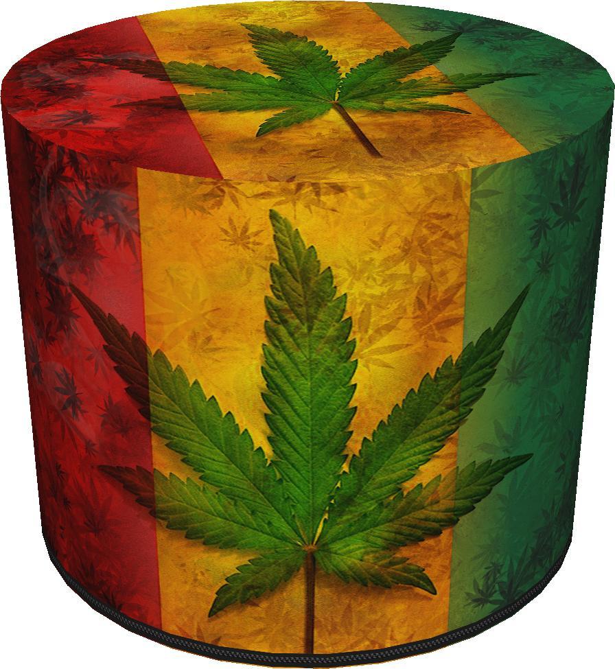 Bertoni-arco Okrągła pufa dekoracyjna - RASTA