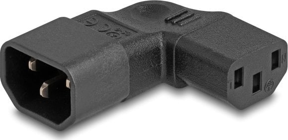 Delock DeLOCK 80474 zmieniacz płci / kabli IEC 60320 C14 IEC 60320 C13 Czarny